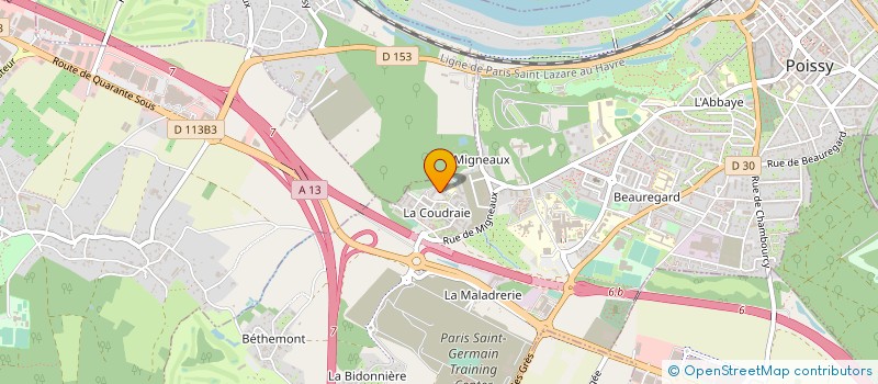 localisation de l'entreprise MADAME MALY IGNOL  SAINT-NAZAIRE