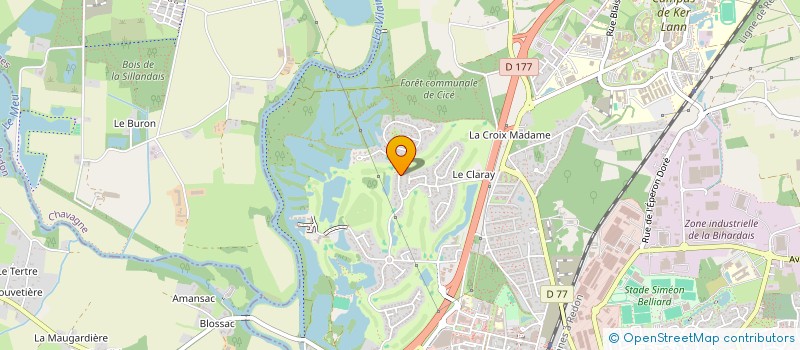 localisation de l'entreprise MADAME MALYA CRESPIN LEGAL  BRUZ