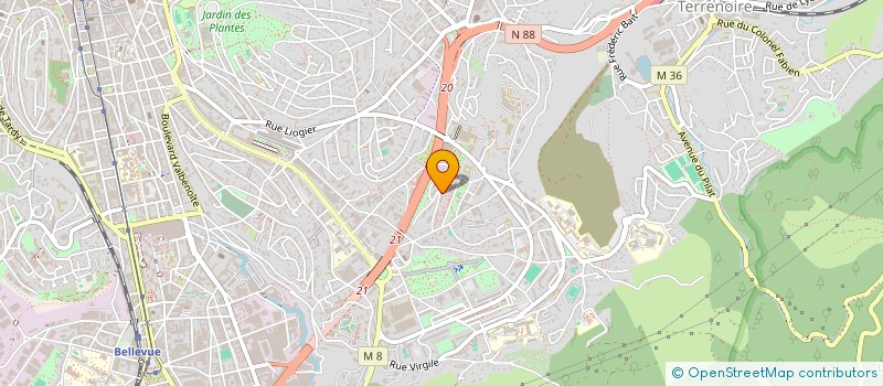 localisation de l'entreprise MADAME MALYNN EAV  SAINT-ETIENNE