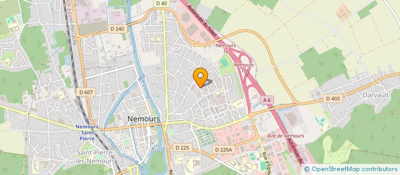 localisation de l'entreprise MADAME MAMA BAKAYOKO  NEMOURS