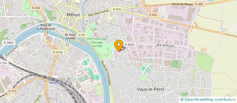localisation de l'entreprise MADAME MAMA FOUDIA KONTE à VAUX-LE-PENIL