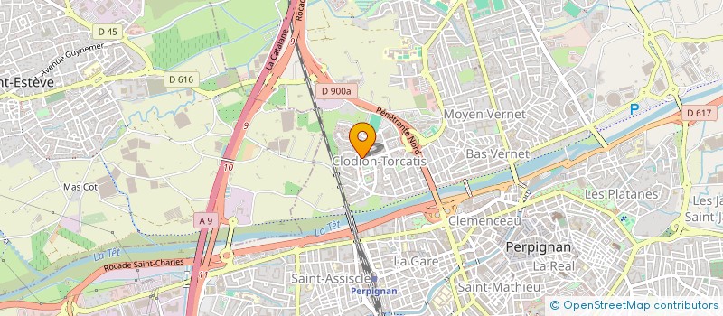 localisation de l'entreprise MADAME MAMA HAJJI  PERPIGNAN