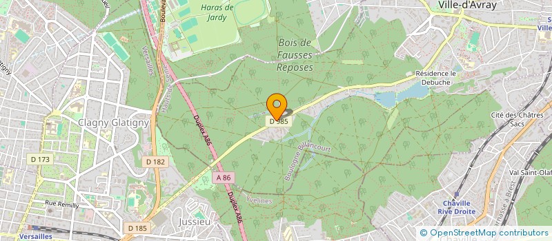 localisation de l'entreprise MADAME MAMA KONE  VILLE-D'AVRAY