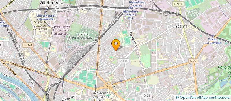 localisation de l'entreprise MADAME MAMA RAIS à PIERREFITTE-SUR-SEINE
