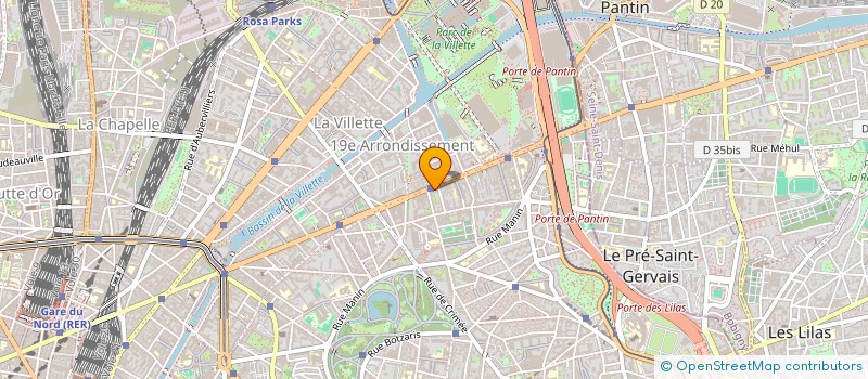 localisation de l'entreprise MADAME MAMA SAMPY  PARIS