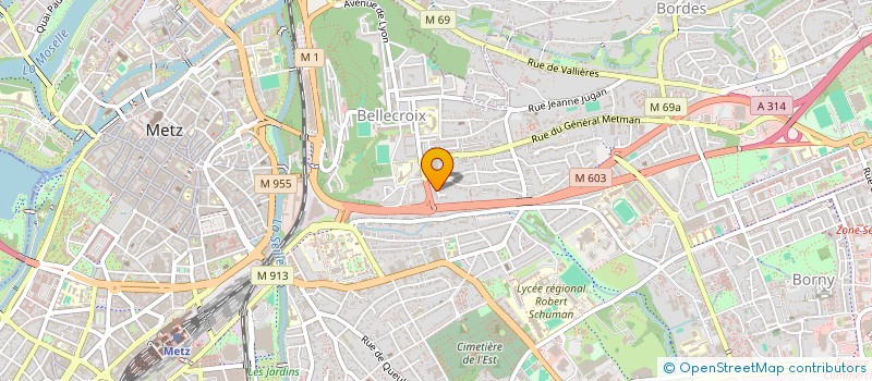 localisation de l'entreprise MADAME MAMA TAMBA  METZ