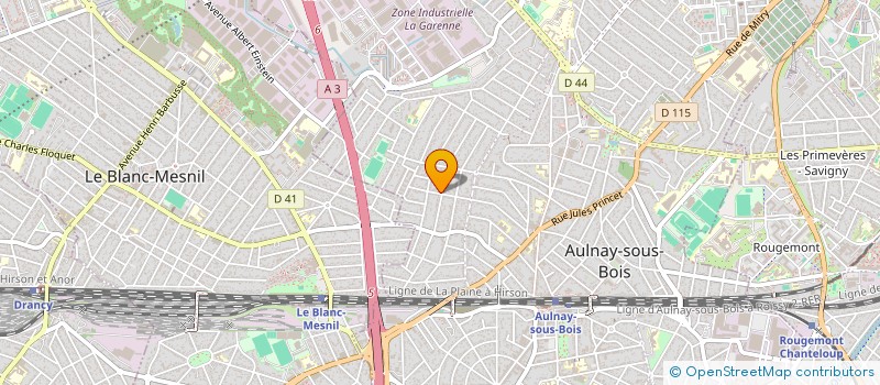 localisation de l'entreprise MADAME MAMA ZOUAOUI à AULNAY-SOUS-BOIS
