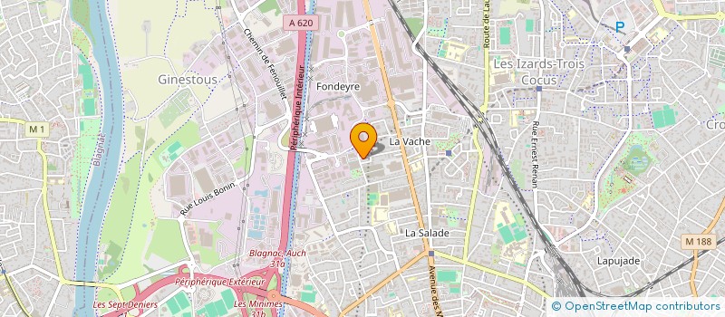 localisation de l'entreprise MADAME MAMADOU BARRY  TOULOUSE