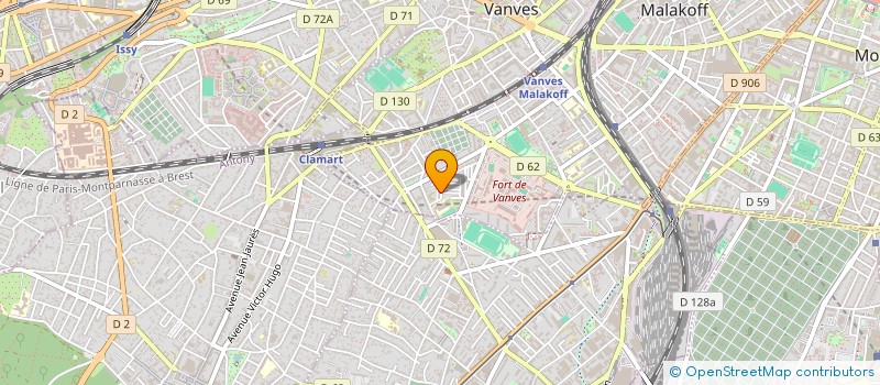 localisation de l'entreprise MADAME MAMADOU TALIBE DIALLO  MALAKOFF