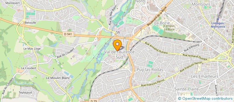 localisation de l'entreprise MADAME MAMAISSATA CAMARA à LIMOGES