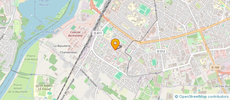 localisation de l'entreprise MADAME MAMATA TAMANATE  ANGERS