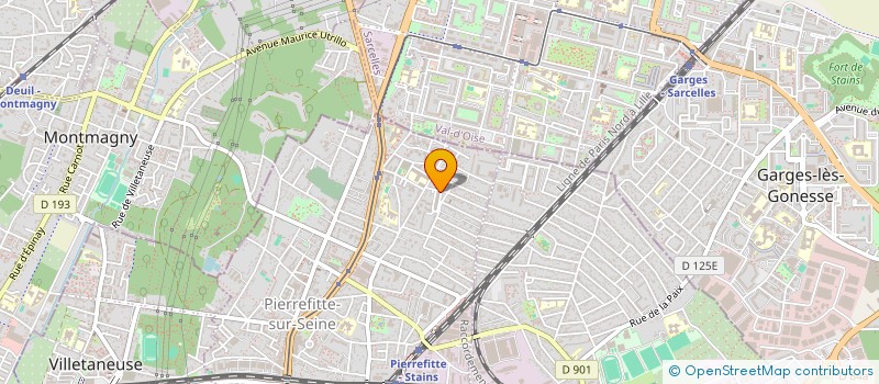 localisation de l'entreprise MADAME MAMAWA DIABATE  PIERREFITTE-SUR-SEINE