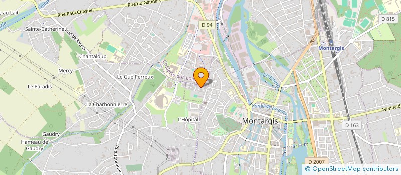 localisation de l'entreprise MADAME MAMBA BOKANA MOUMOU  MONTARGIS