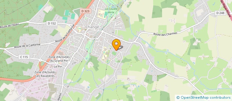 localisation de l'entreprise MADAME MAME ASTOU FAYE  CHANGE