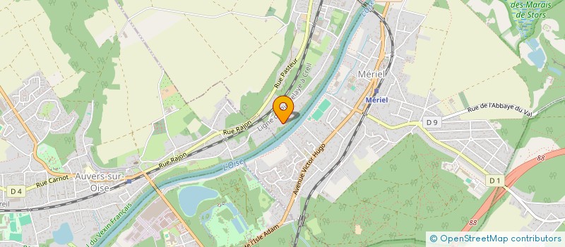 localisation de l'entreprise MADAME MAME CORBON  BUTRY-SUR-OISE