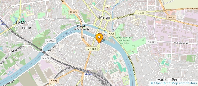 localisation de l'entreprise MADAME MAME DIONE à MELUN