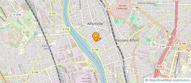 localisation de l'entreprise MADAME MAME DIOUMY SAMBA  ALFORTVILLE