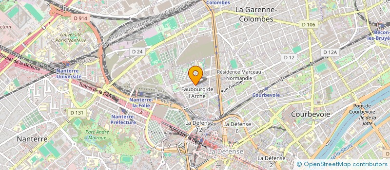localisation de l'entreprise MADAME MAME LO FOFANA à COURBEVOIE