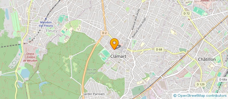 localisation de l'entreprise MADAME MAME-MARIE-BA DJIGO à CLAMART