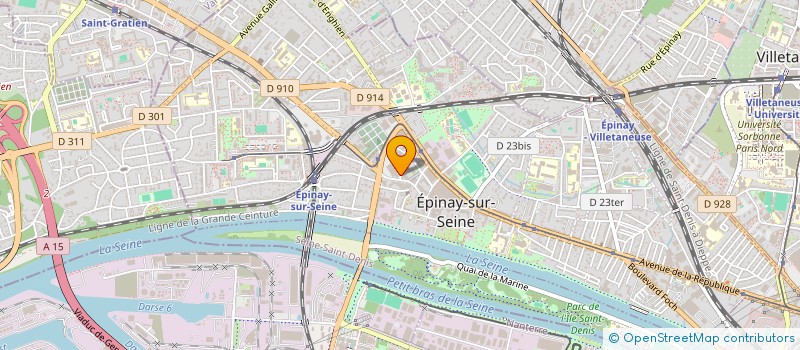 localisation de l'entreprise MADAME MAME N'DIAYE à EPINAY-SUR-SEINE