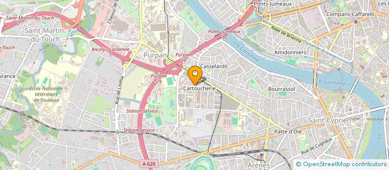 localisation de l'entreprise MADAME MAME SARR  TOULOUSE