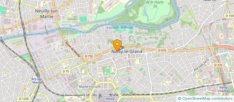 localisation de l'entreprise MADAME MAME THIAM  NOISY-LE-GRAND