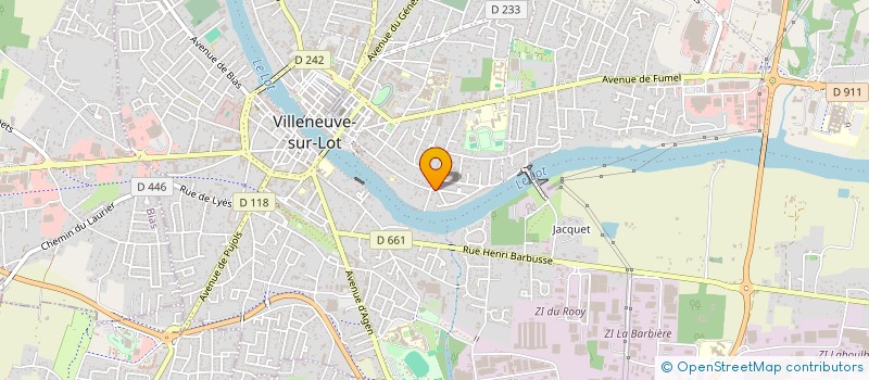 localisation de l'entreprise MADAME MAMESSE BENALI  VILLENEUVE-SUR-LOT