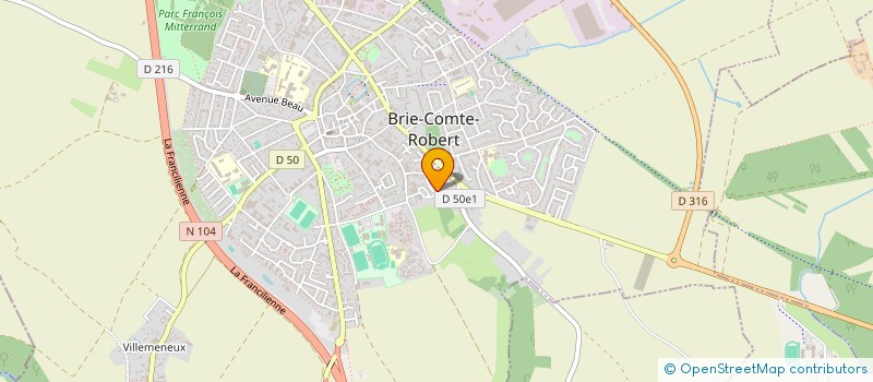 localisation de l'entreprise MADAME MAMET SOUMAH  BRIE-COMTE-ROBERT