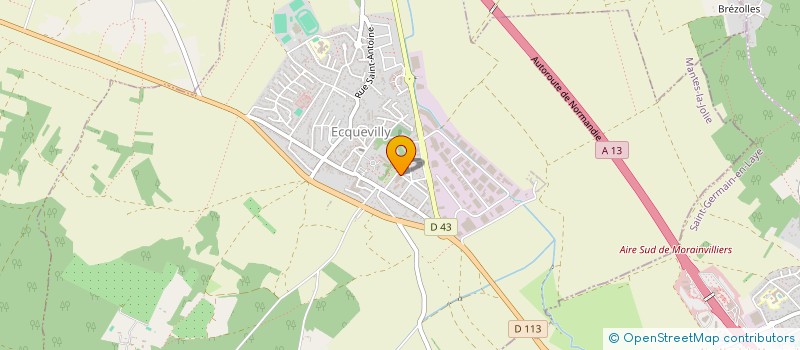 localisation de l'entreprise MADAME MAMIA HMAD  ECQUEVILLY