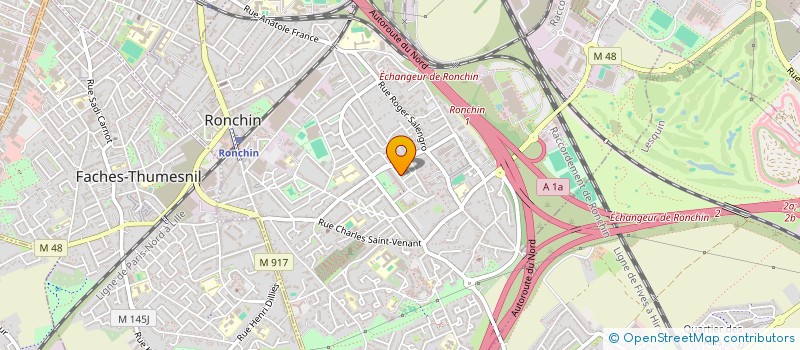 localisation de l'entreprise MADAME MAMIE TELA KUMA  RONCHIN