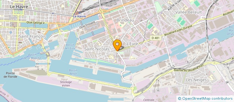 localisation de l'entreprise MADAME MAMIHASINA RAVELONANDRO  LE HAVRE