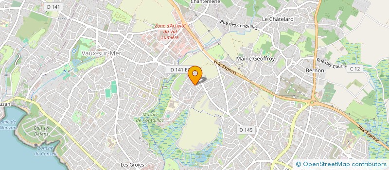 localisation de l'entreprise MADAME MAMISOA RAHARISOA  ROYAN