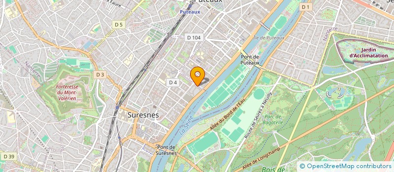 localisation de l'entreprise MADAME MAMOUNA TRAORE à SURESNES