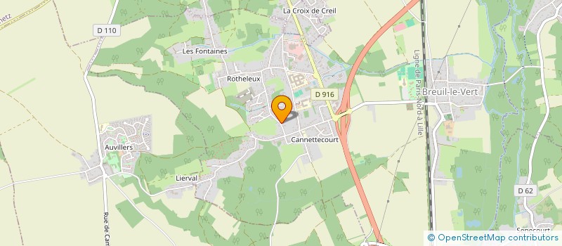 localisation de l'entreprise MADAME MAMPIANDRA RAONIMAHARO à BREUIL-LE-VERT