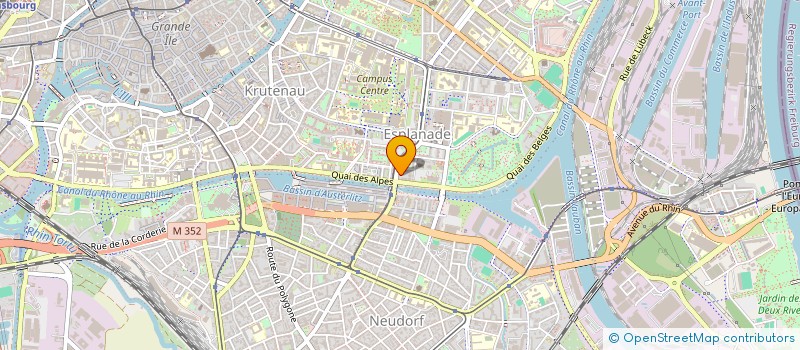 localisation de l'entreprise MADAME MANAL ADDA à STRASBOURG