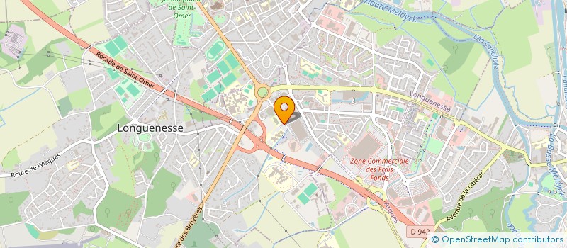 localisation de l'entreprise MADAME MANAL BABA  LONGUENESSE