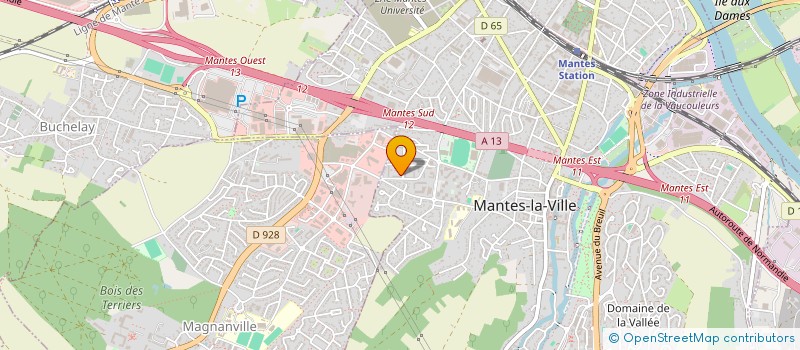 localisation de l'entreprise MADAME MANAL BENHAMOUD  MANTES-LA-VILLE