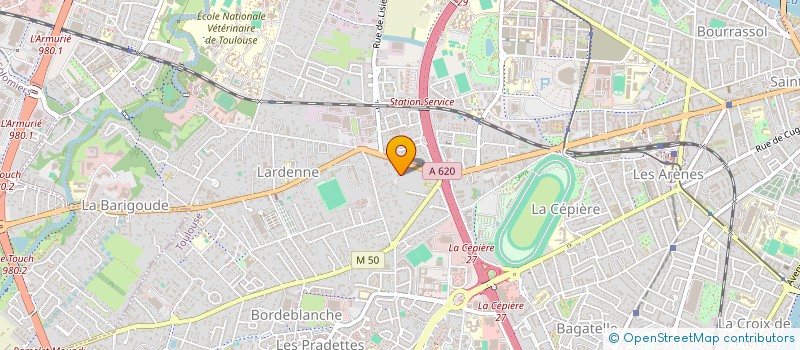 localisation de l'entreprise MADAME MANAL BOURAHLA à TOULOUSE
