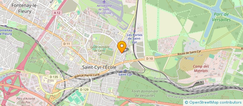 localisation de l'entreprise MADAME MANAL CHETOUANI  SAINT-CYR-L'ECOLE