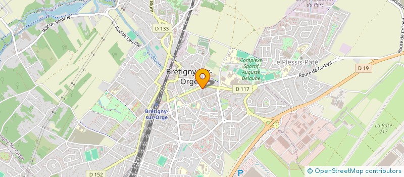 localisation de l'entreprise MADAME MANAL EL GAREH  BRETIGNY-SUR-ORGE