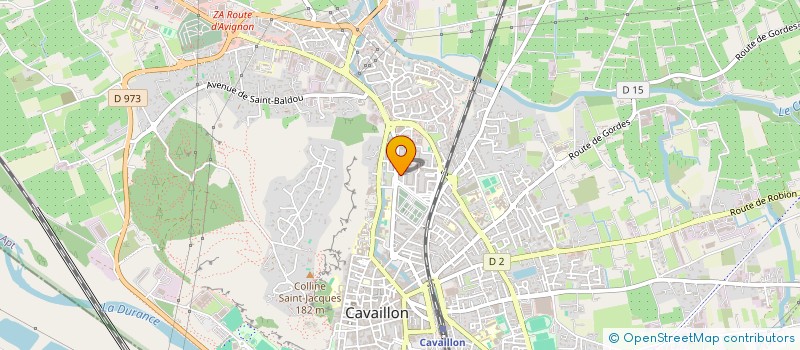 localisation de l'entreprise MADAME MANAL GHALLOUSSI  CAVAILLON