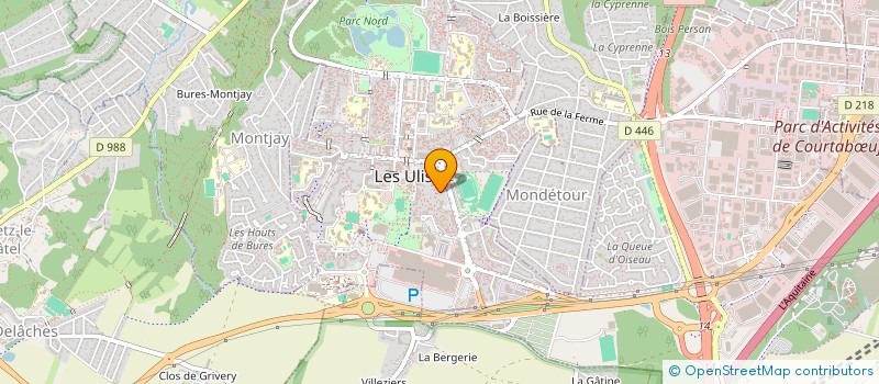 localisation de l'entreprise MADAME MANAL HABBAS à LES ULIS