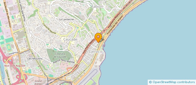 localisation de l'entreprise MADAME MANAL HAJJI à NICE