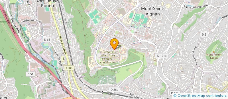 localisation de l'entreprise MADAME MANAL HAJJOUBI  MONT-SAINT-AIGNAN