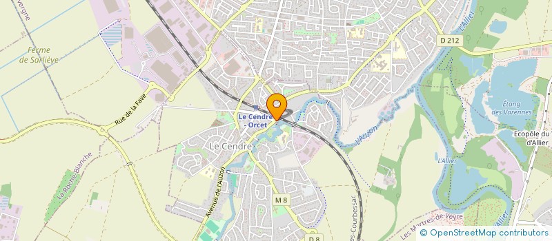 localisation de l'entreprise MADAME MANAL LAHMIDI  LE CENDRE