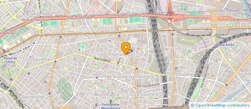 localisation de l'entreprise MADAME MANAL LYNA EL EULDJ  PARIS