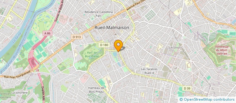 localisation de l'entreprise MADAME MANAL MABSOUT à RUEIL-MALMAISON