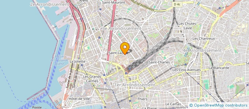 localisation de l'entreprise MADAME MANAL REGUIEG  MARSEILLE