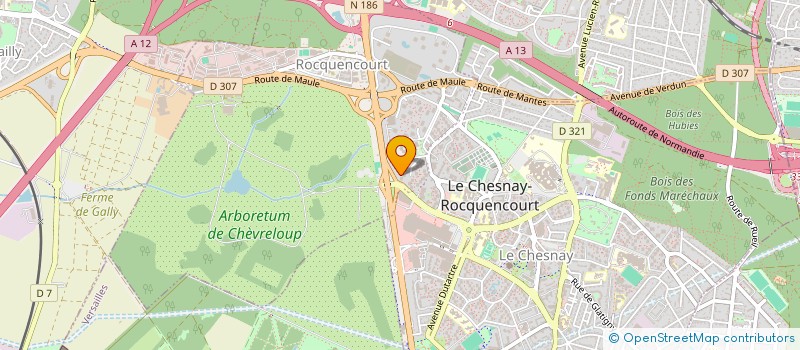 localisation de l'entreprise MADAME MANAL TARHINI à LE CHESNAY-ROCQUENCOURT