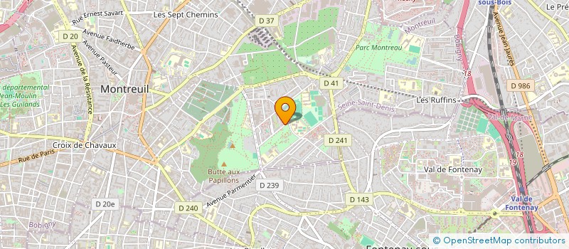 localisation de l'entreprise MADAME MANALE BOUKTIF à MONTREUIL